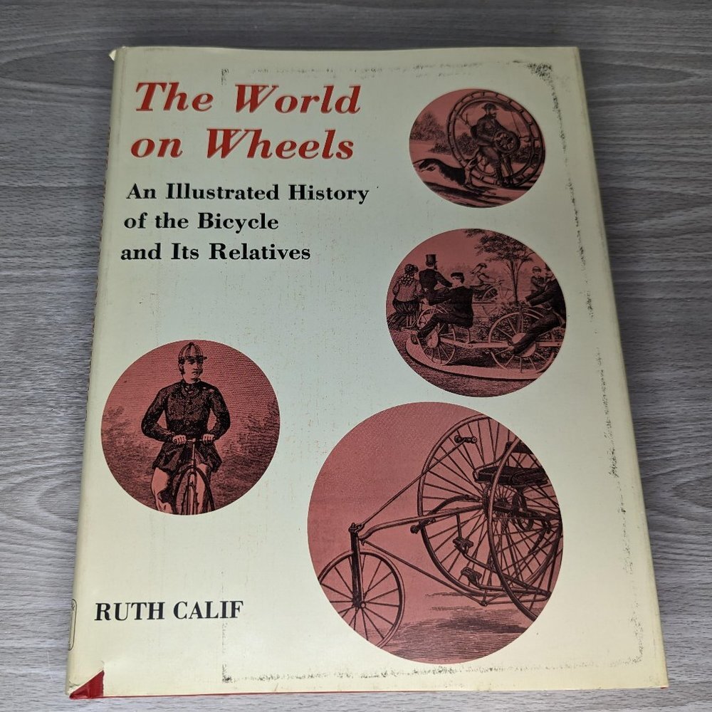 Vintage The World of Wheels Hard Cover Book
